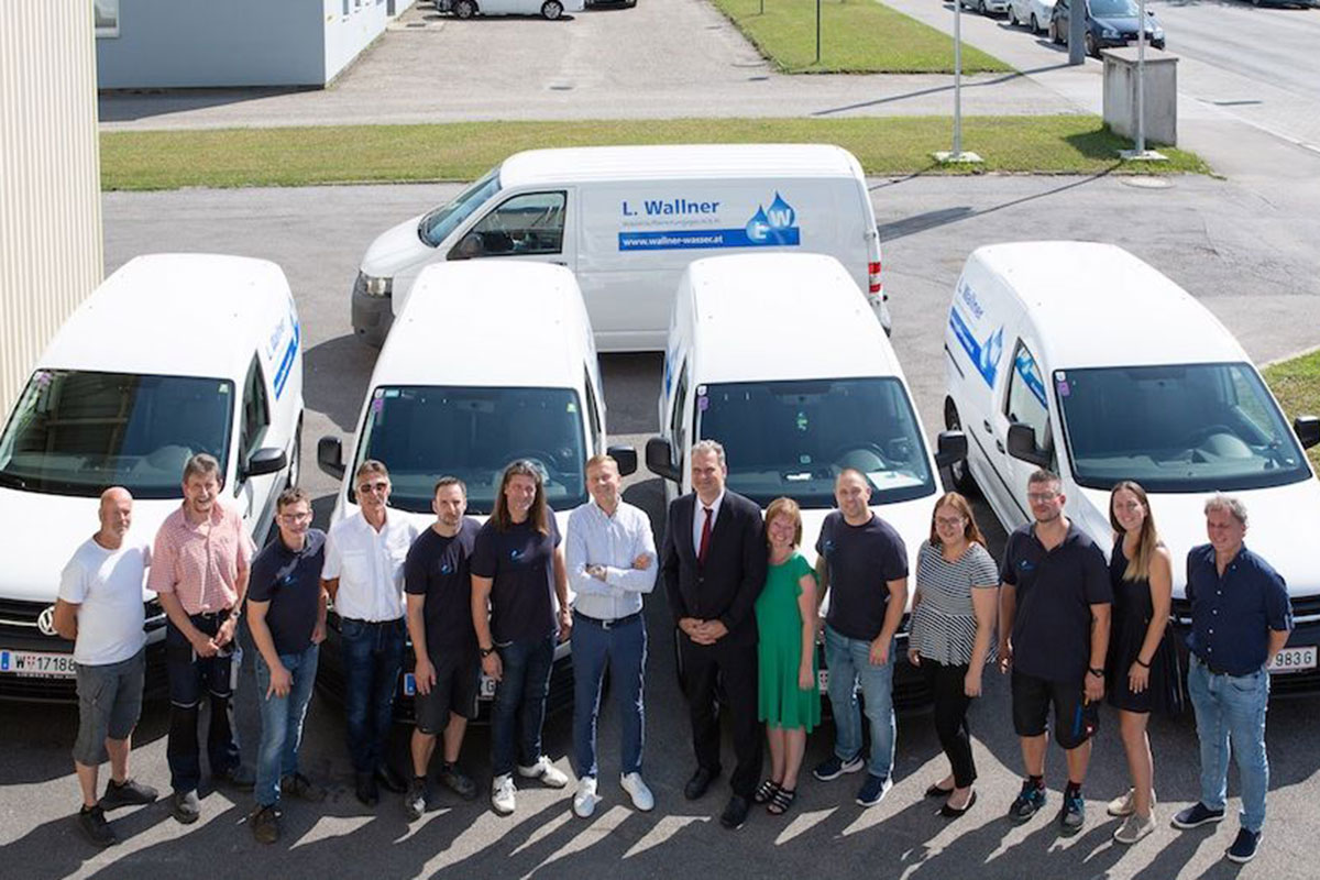 Das Team von L. Wallner Wasseraufbereitung GmbH